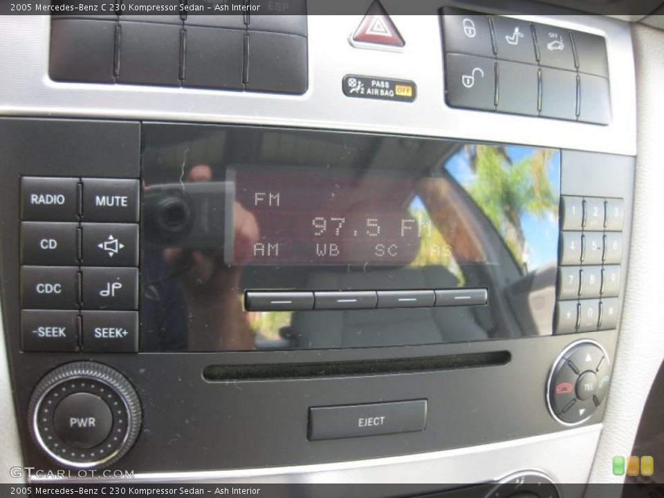 Ash Interior Audio System for the 2005 Mercedes-Benz C 230 Kompressor Sedan #41949412