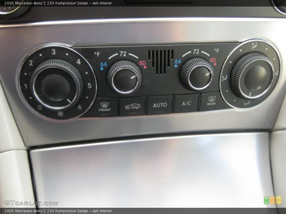 Ash Interior Controls for the 2005 Mercedes-Benz C 230 Kompressor Sedan #41949452