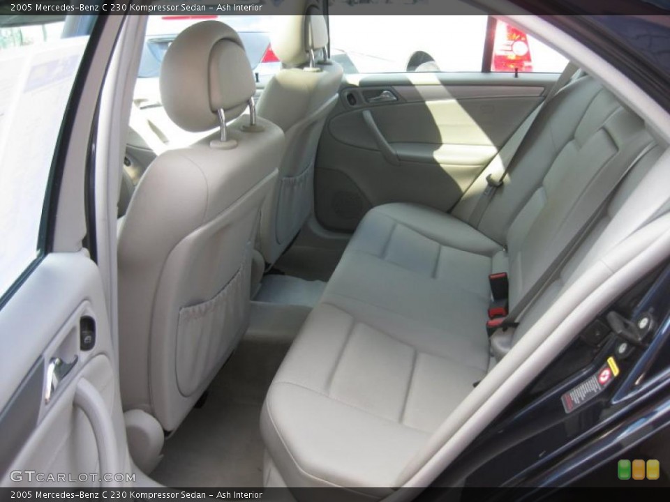 Ash Interior Rear Seat for the 2005 Mercedes-Benz C 230 Kompressor Sedan #41949516