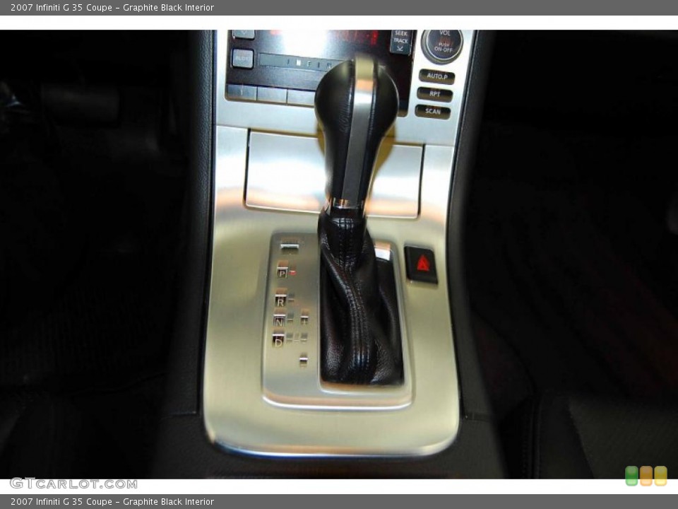 Graphite Black Interior Transmission for the 2007 Infiniti G 35 Coupe #41950308