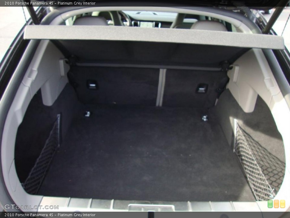 Platinum Grey Interior Trunk for the 2010 Porsche Panamera 4S #41952024