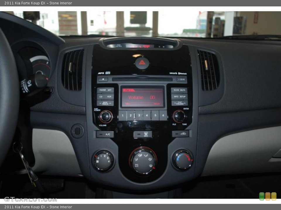 Stone Interior Controls for the 2011 Kia Forte Koup EX #41952036