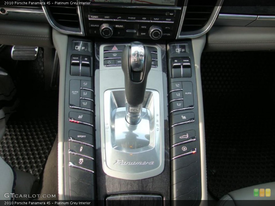 Platinum Grey Interior Transmission for the 2010 Porsche Panamera 4S #41952256