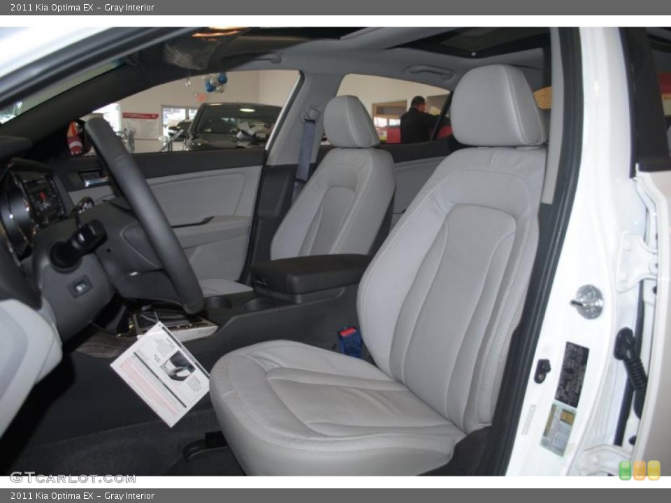 Gray Interior Photo for the 2011 Kia Optima EX #41952376