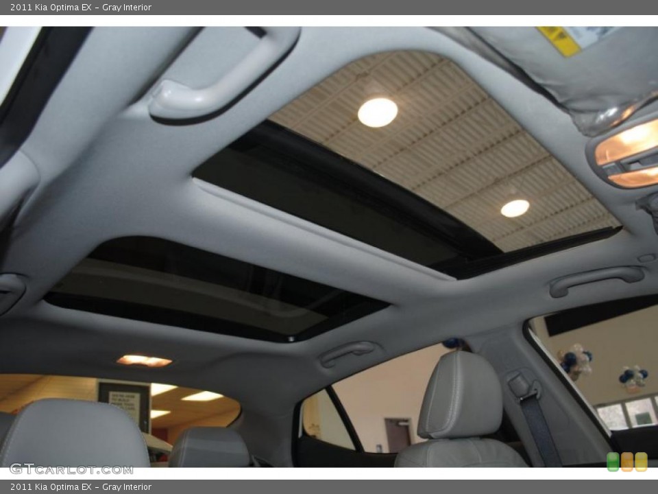 Gray Interior Sunroof for the 2011 Kia Optima EX #41952484