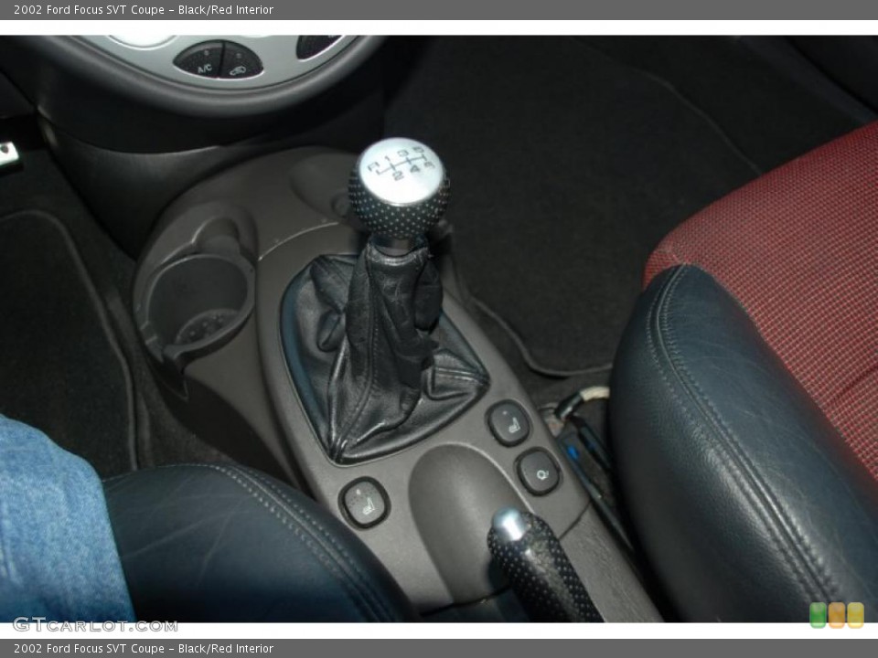 Black/Red Interior Transmission for the 2002 Ford Focus SVT Coupe #41955336