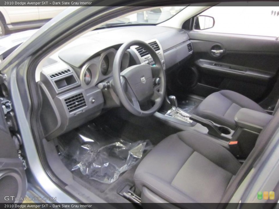 Dark Slate Gray 2010 Dodge Avenger Interiors