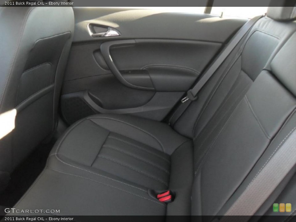 Ebony Interior Photo for the 2011 Buick Regal CXL #41957244