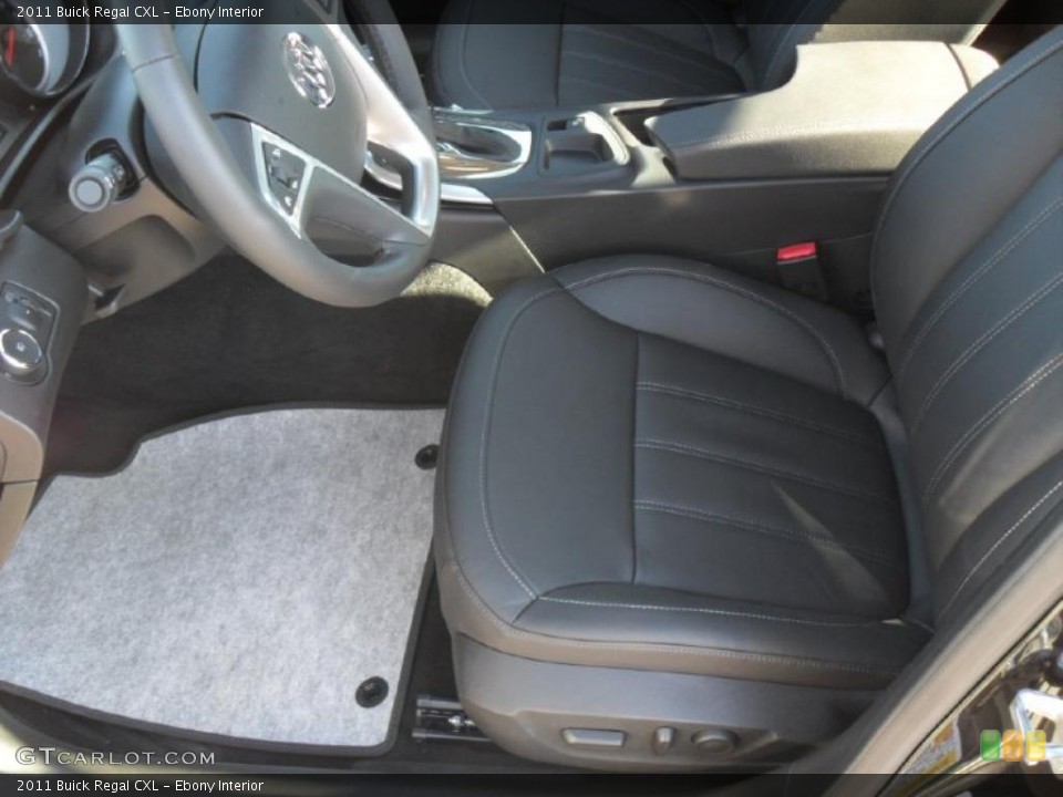 Ebony Interior Photo for the 2011 Buick Regal CXL #41957560