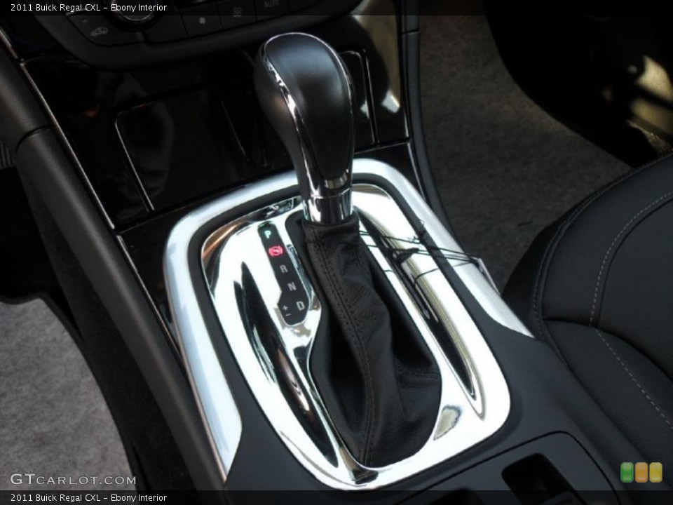 Ebony Interior Transmission for the 2011 Buick Regal CXL #41957592