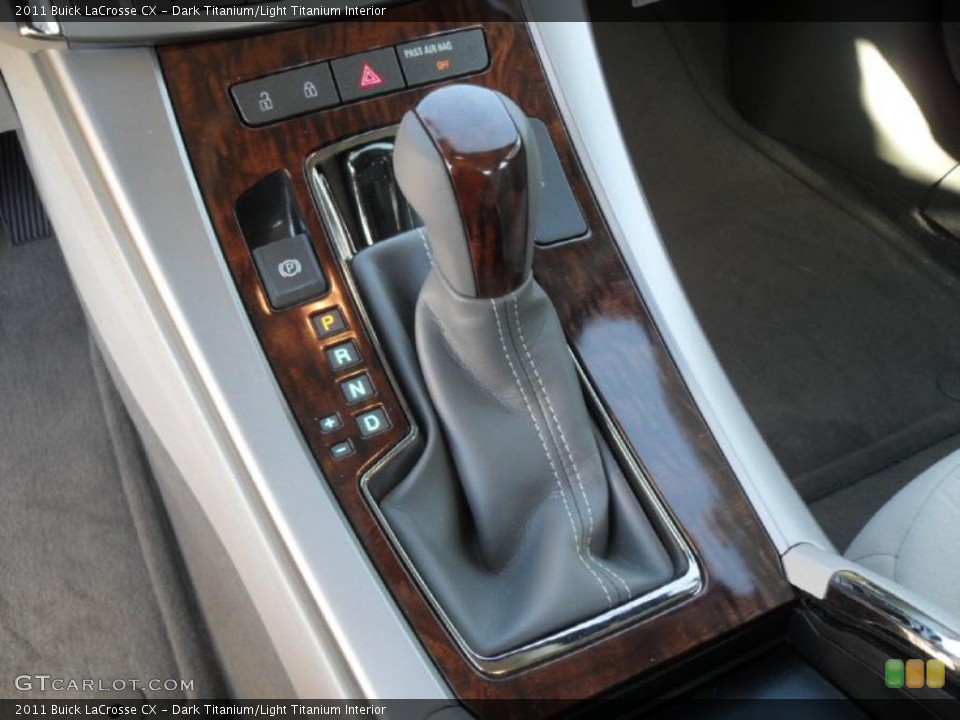 Dark Titanium/Light Titanium Interior Transmission for the 2011 Buick LaCrosse CX #41957964