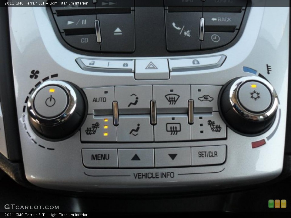 Light Titanium Interior Controls for the 2011 GMC Terrain SLT #41960328