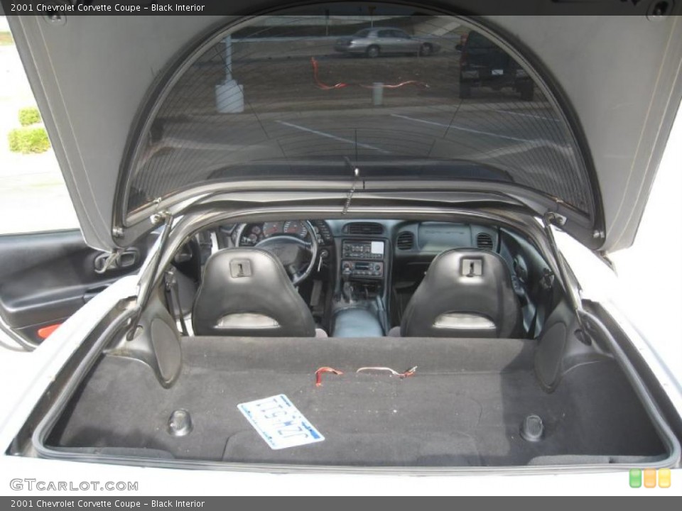 Black Interior Trunk for the 2001 Chevrolet Corvette Coupe #41961544