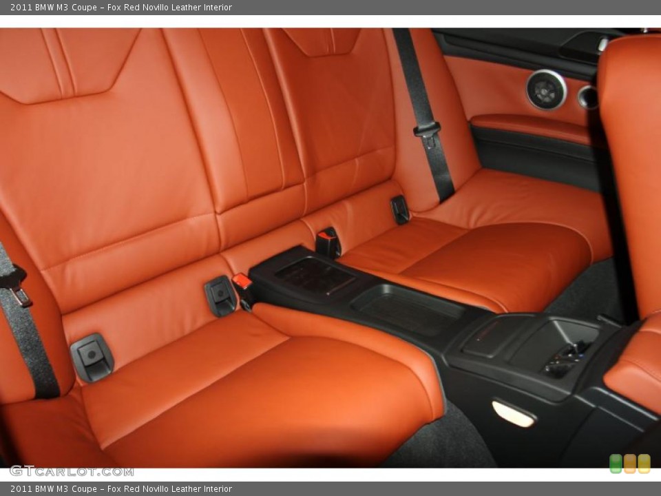 Fox Red Novillo Leather Interior Photo for the 2011 BMW M3 Coupe #41966004