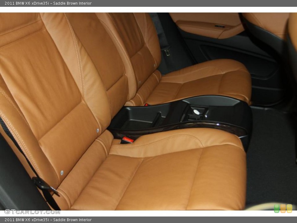 Saddle Brown Interior Photo for the 2011 BMW X6 xDrive35i #41966956