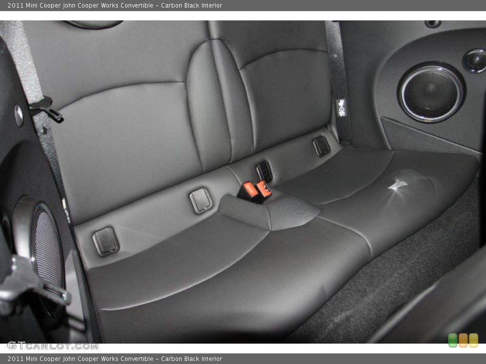 Carbon Black Interior Photo for the 2011 Mini Cooper John Cooper Works Convertible #41969557