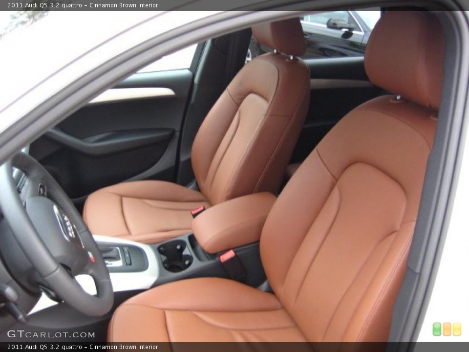 Cinnamon Brown Interior Photo for the 2011 Audi Q5 3.2 quattro #41980195