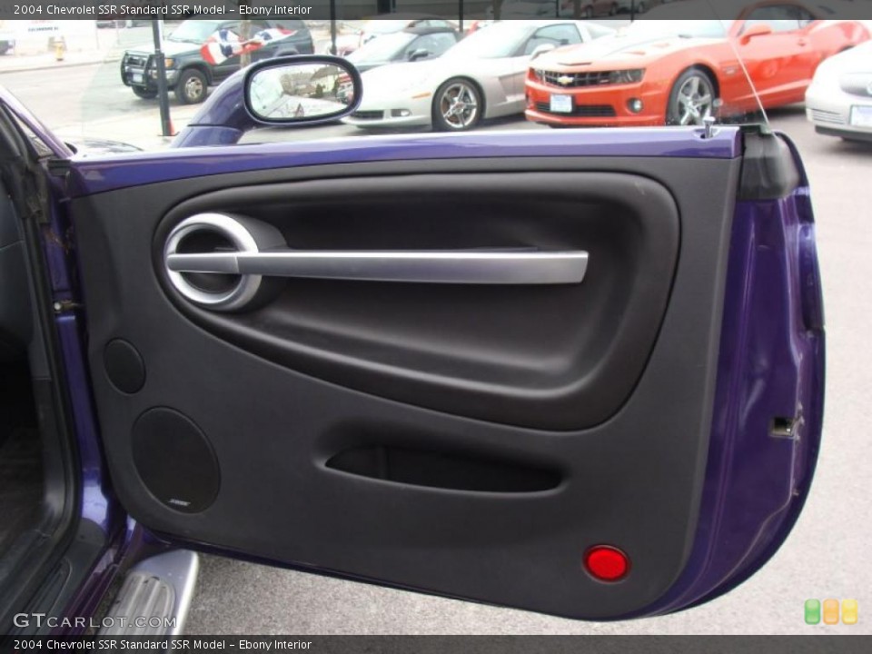 Ebony Interior Door Panel for the 2004 Chevrolet SSR  #41993343