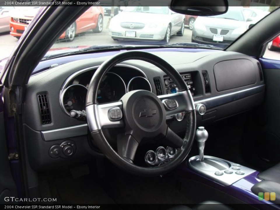 Ebony Interior Dashboard for the 2004 Chevrolet SSR  #41993367