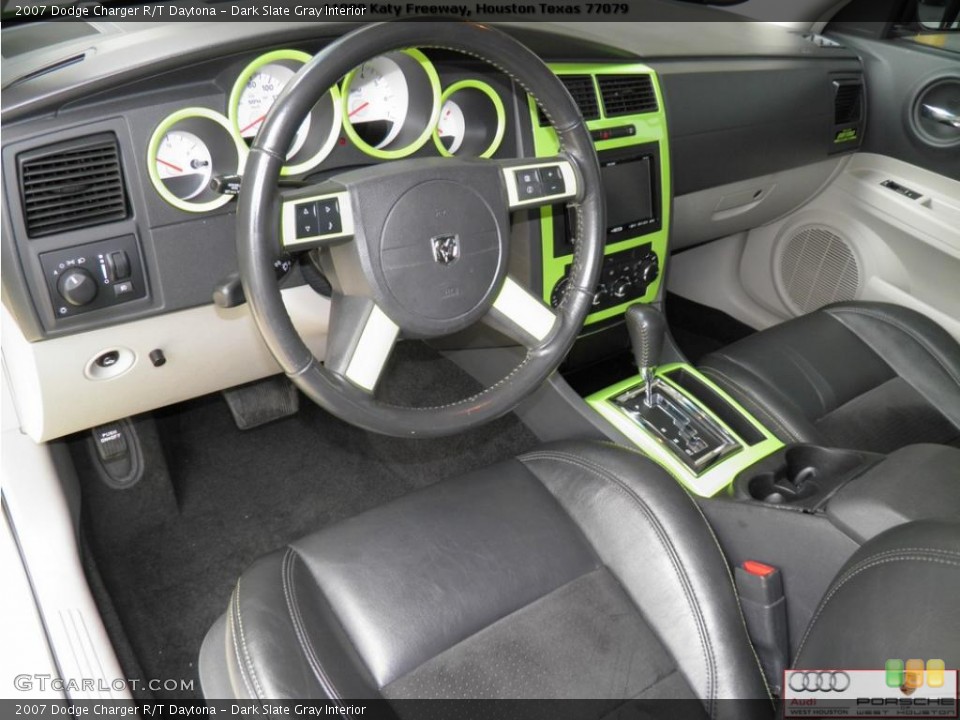 Dark Slate Gray 2007 Dodge Charger Interiors