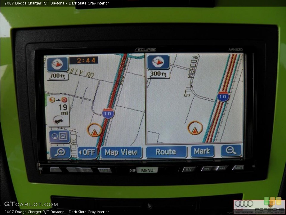 Dark Slate Gray Interior Navigation for the 2007 Dodge Charger R/T Daytona #41996368
