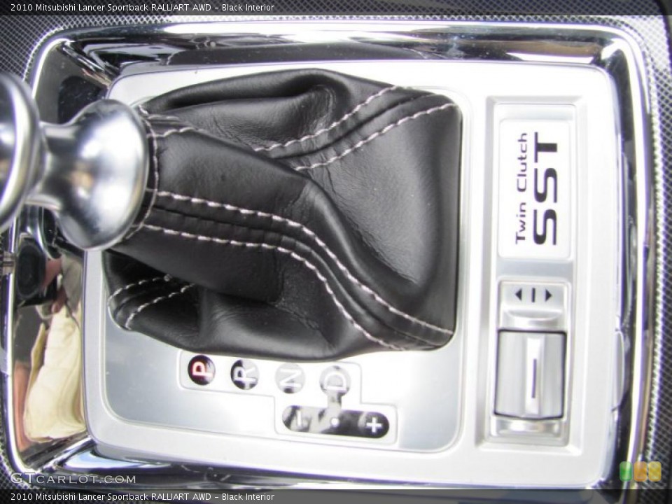 Black Interior Transmission for the 2010 Mitsubishi Lancer Sportback RALLIART AWD #41998292