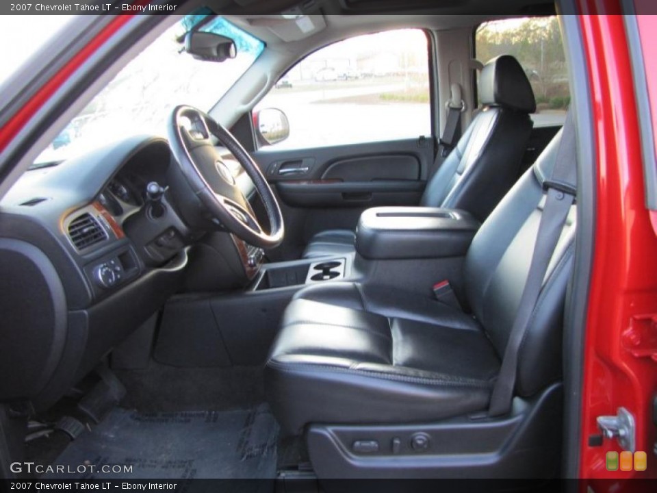 Ebony Interior Photo for the 2007 Chevrolet Tahoe LT #41998980