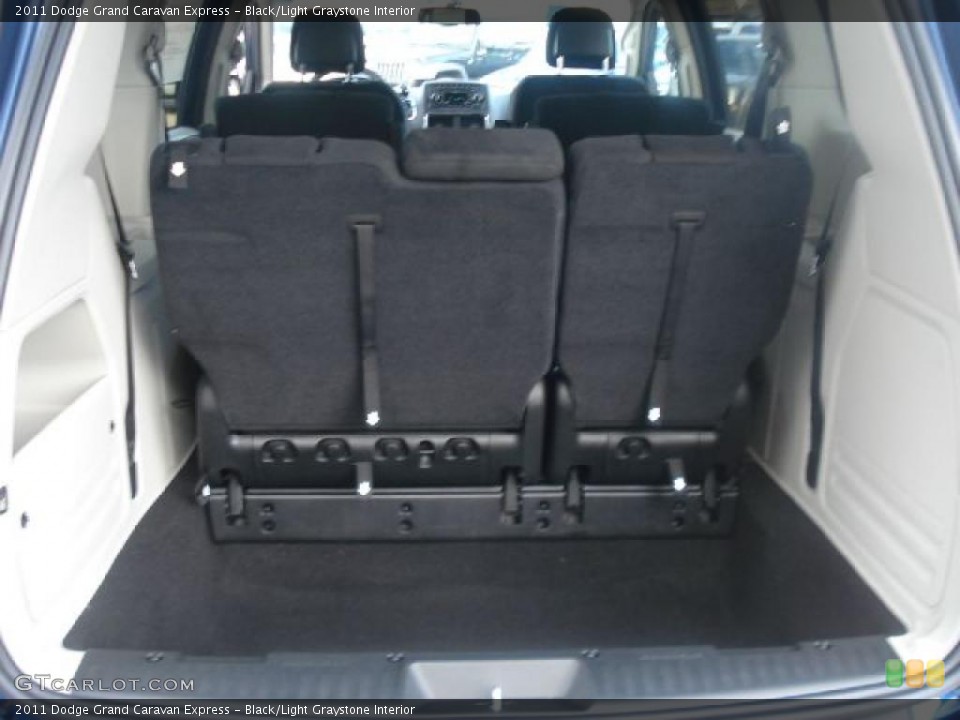 Black/Light Graystone Interior Trunk for the 2011 Dodge Grand Caravan Express #41999736