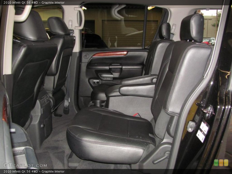 Graphite Interior Photo for the 2010 Infiniti QX 56 4WD #42002428