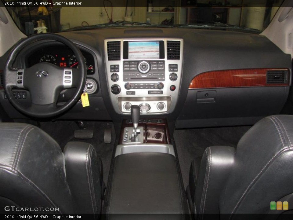 Graphite Interior Dashboard for the 2010 Infiniti QX 56 4WD #42002480