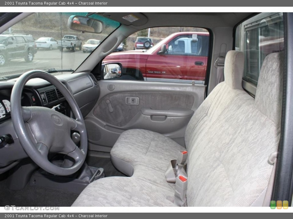 Charcoal Interior Photo for the 2001 Toyota Tacoma Regular Cab 4x4 #42006200