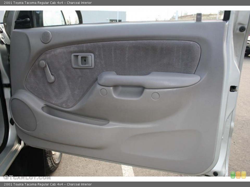Charcoal Interior Door Panel for the 2001 Toyota Tacoma Regular Cab 4x4 #42006260