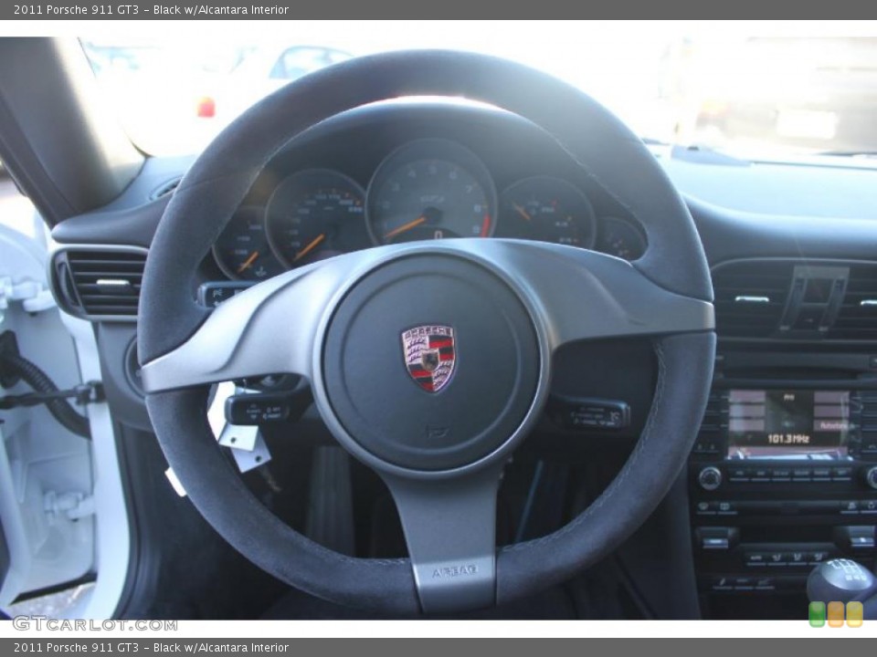 Black w/Alcantara Interior Steering Wheel for the 2011 Porsche 911 GT3 #42007072