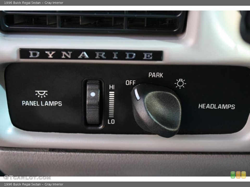 Gray Interior Controls for the 1996 Buick Regal Sedan #42007508