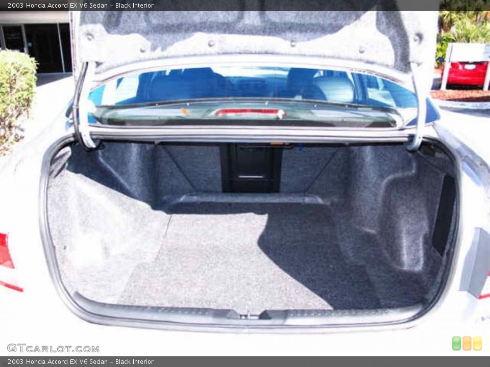 Black Interior Trunk for the 2003 Honda Accord EX V6 Sedan #42012608