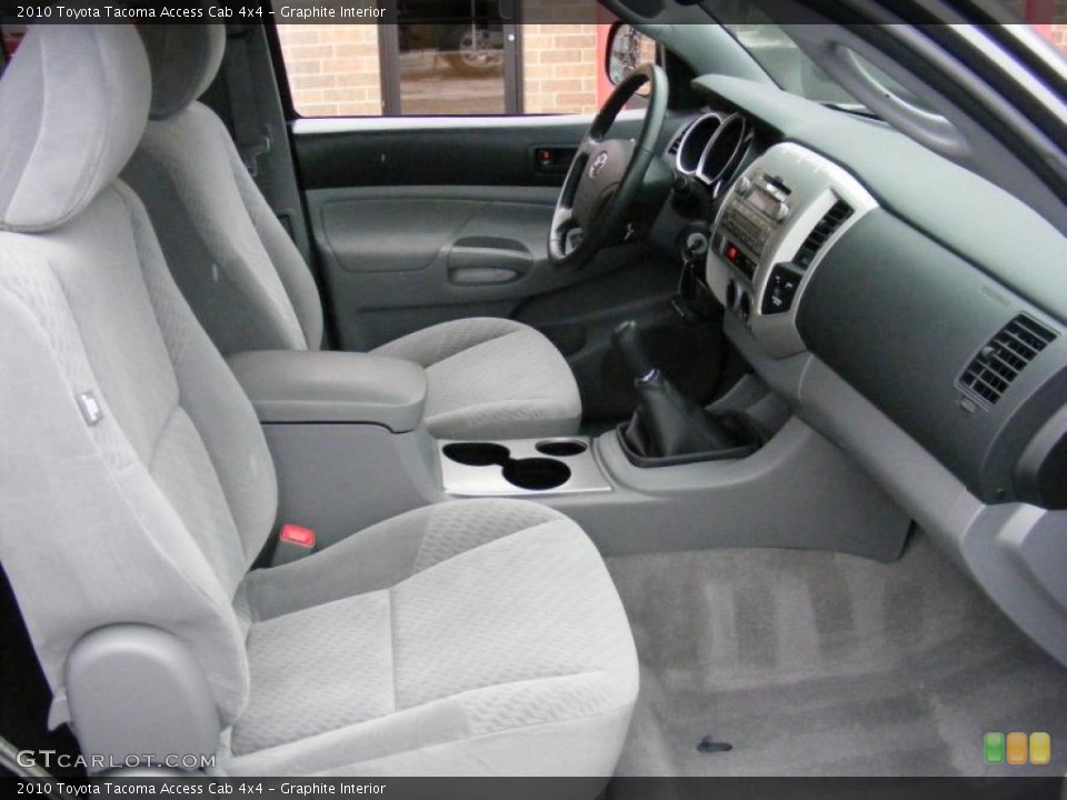 Graphite Interior Photo for the 2010 Toyota Tacoma Access Cab 4x4 #42013512