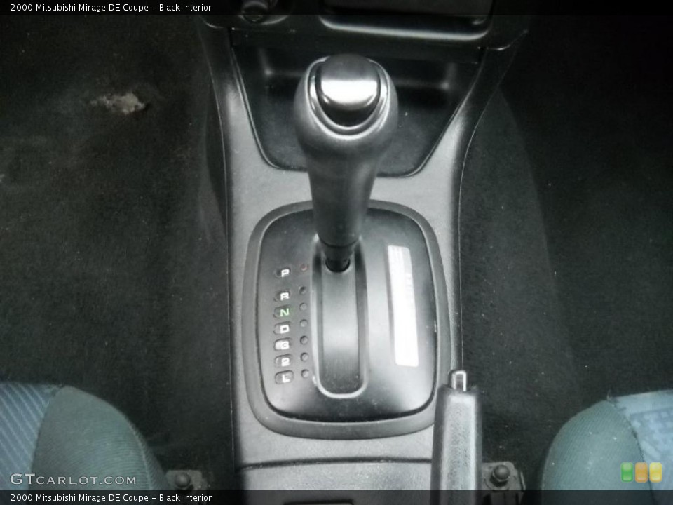 Black Interior Transmission for the 2000 Mitsubishi Mirage DE Coupe #42019769