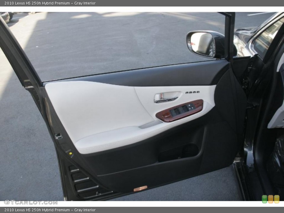 Gray Interior Door Panel for the 2010 Lexus HS 250h Hybrid Premium #42024894