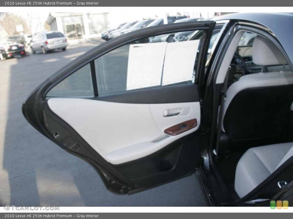Gray Interior Door Panel for the 2010 Lexus HS 250h Hybrid Premium #42024929
