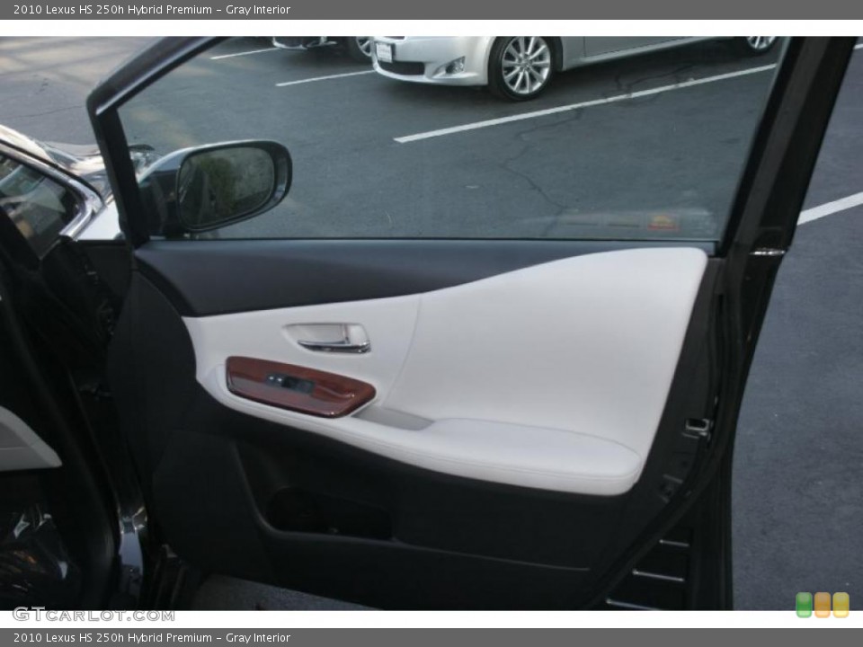Gray Interior Door Panel for the 2010 Lexus HS 250h Hybrid Premium #42024970