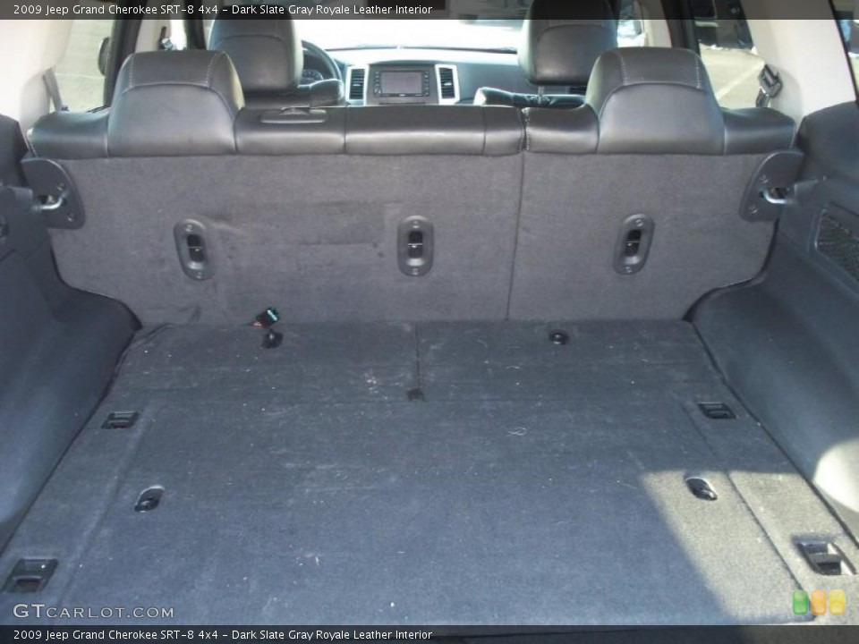 Dark Slate Gray Royale Leather Interior Trunk for the 2009 Jeep Grand Cherokee SRT-8 4x4 #42031195