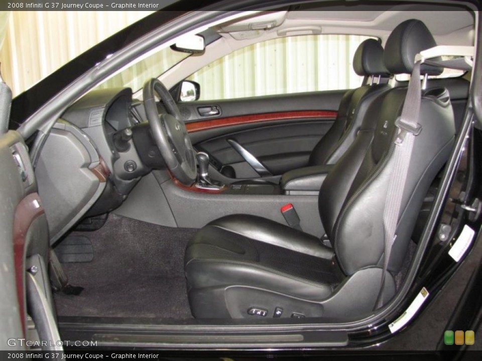 Graphite Interior Photo for the 2008 Infiniti G 37 Journey Coupe #42032747