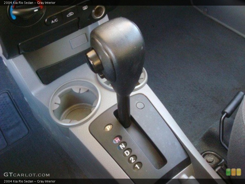 Gray Interior Transmission for the 2004 Kia Rio Sedan #42035123