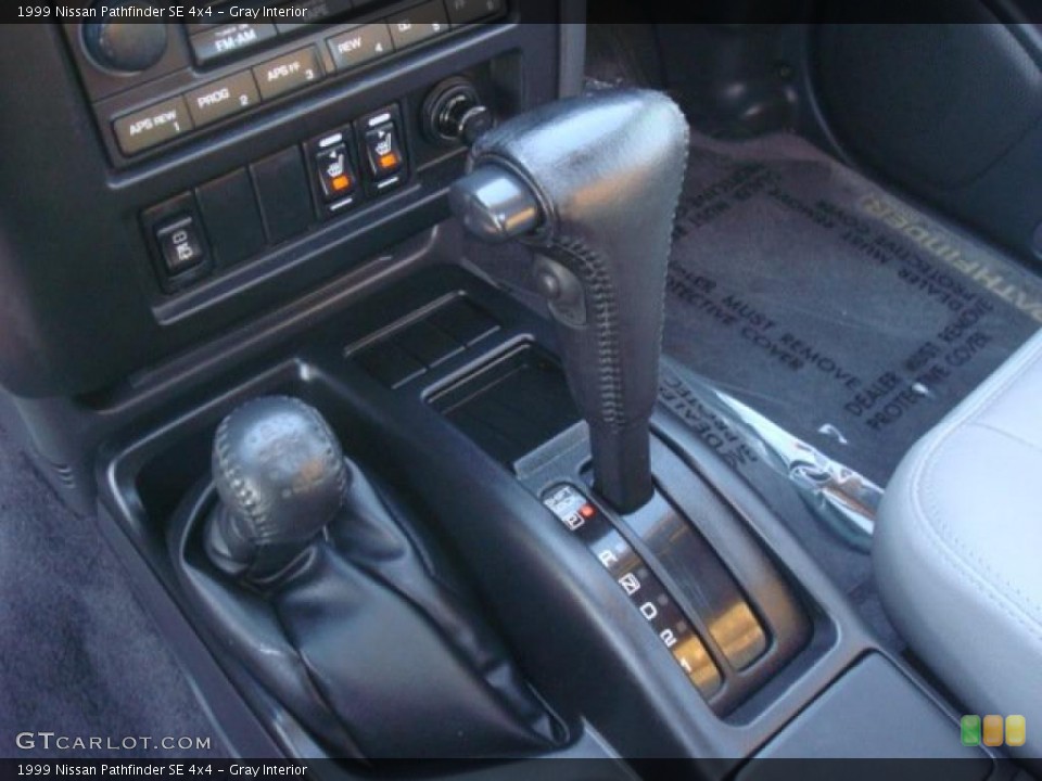 Gray Interior Transmission for the 1999 Nissan Pathfinder SE 4x4 #42042568