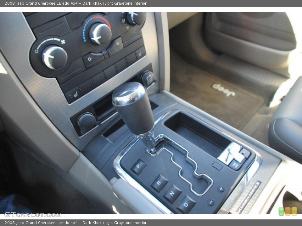 Dark Khaki/Light Graystone Interior Transmission for the 2008 Jeep Grand Cherokee Laredo 4x4 #42043876