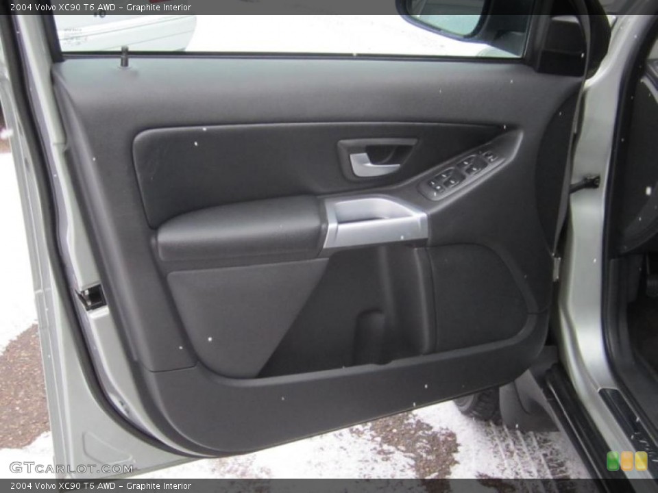 Graphite Interior Door Panel for the 2004 Volvo XC90 T6 AWD #42054562