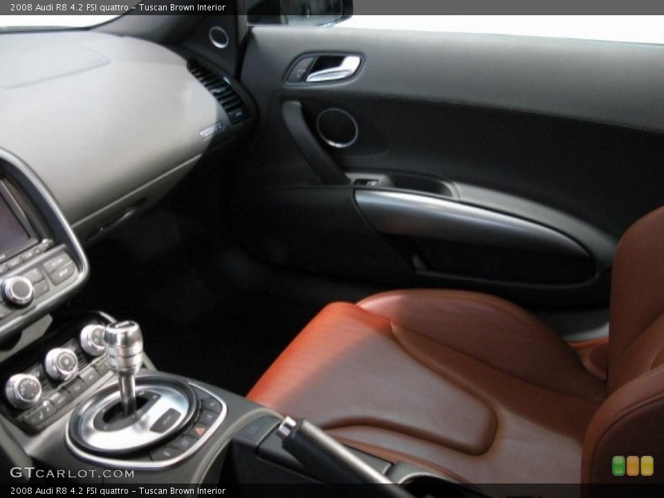 Tuscan Brown Interior Photo for the 2008 Audi R8 4.2 FSI quattro #42067387