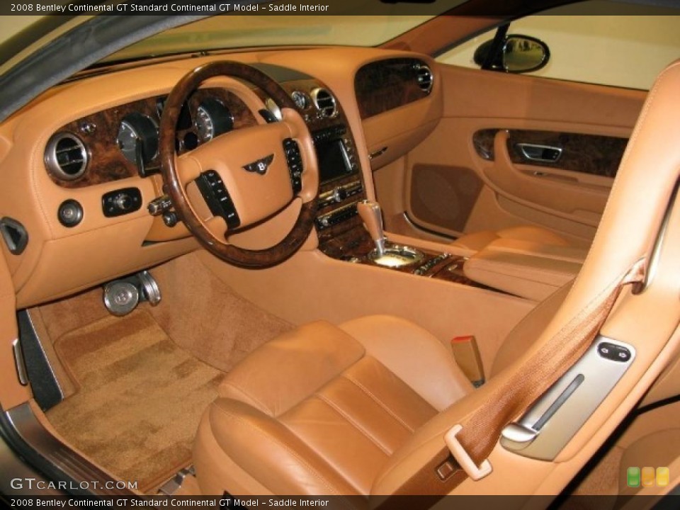 Saddle Interior Prime Interior for the 2008 Bentley Continental GT  #42067567