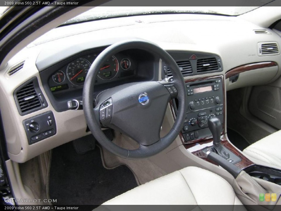 Taupe Interior Photo for the 2009 Volvo S60 2.5T AWD #42068871