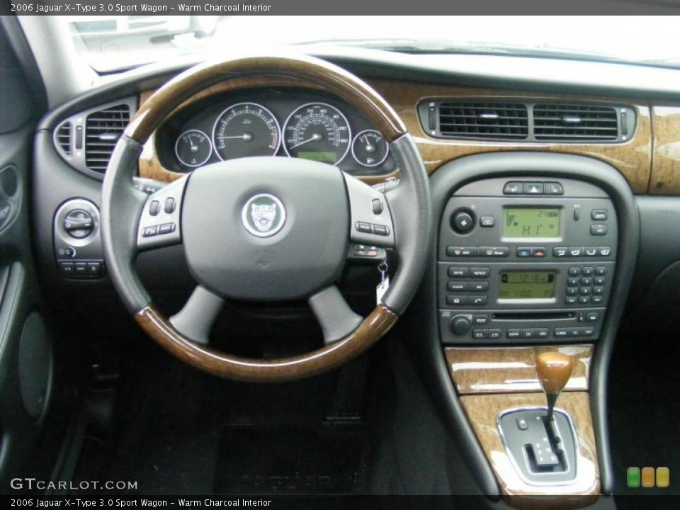 Warm Charcoal Interior Dashboard for the 2006 Jaguar X-Type 3.0 Sport Wagon #42071155